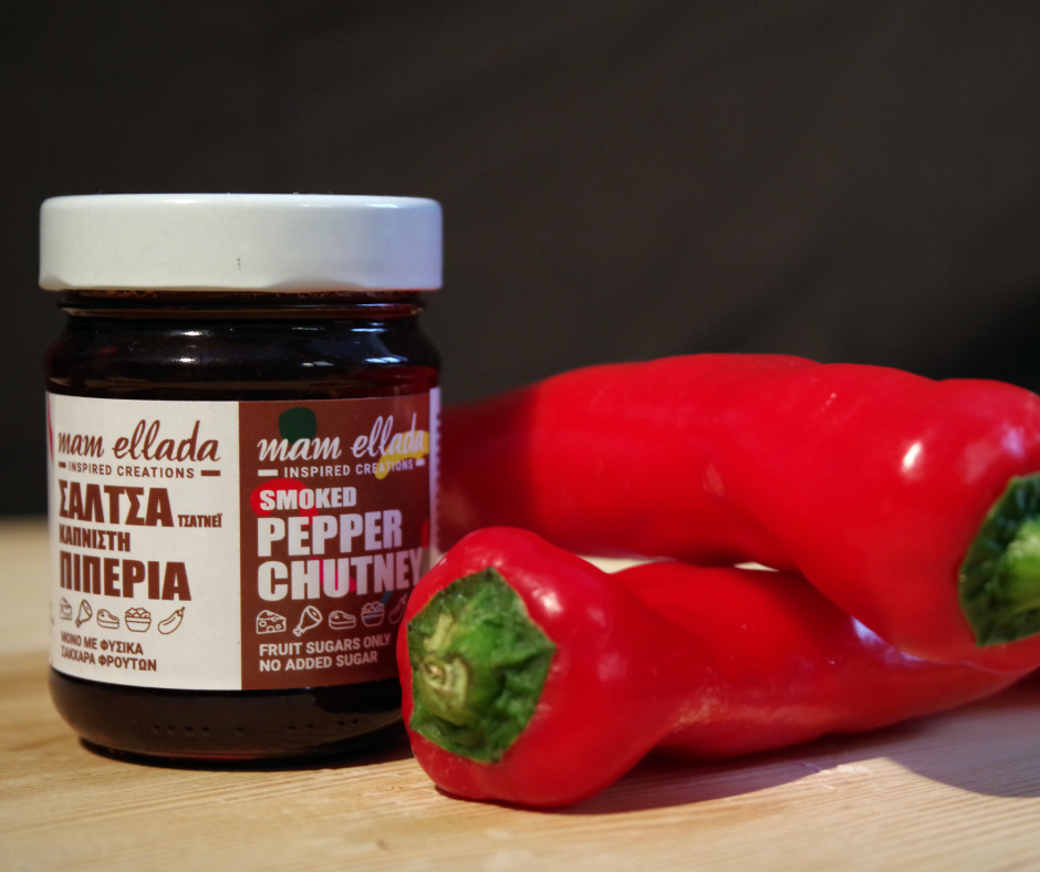 Σάλτσα Chutney Καπνιστή Πιπεριά χωρίς ζάχαρη 220γρ - Image 2